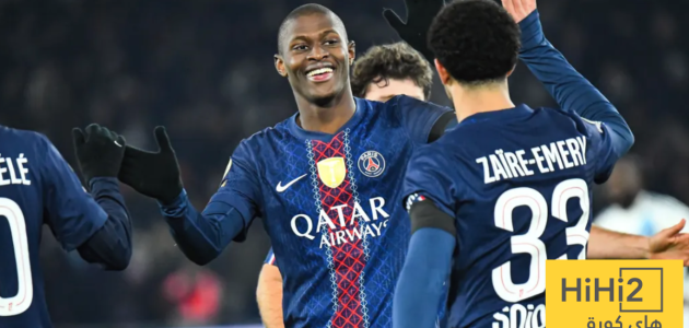 تشكيلة باريس سان جيرمان الرسمية ضد ليون في الدوري الفرنسي