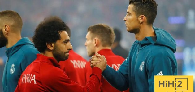 موقف كريستيانو رونالدو من انتقال محمد صلاح للنصر
