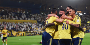 تعادل مشتعل في الشوط الأول بين النصر والقادسية 